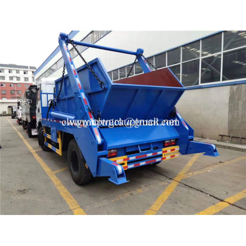 5cbm swing arm loader garbage truck